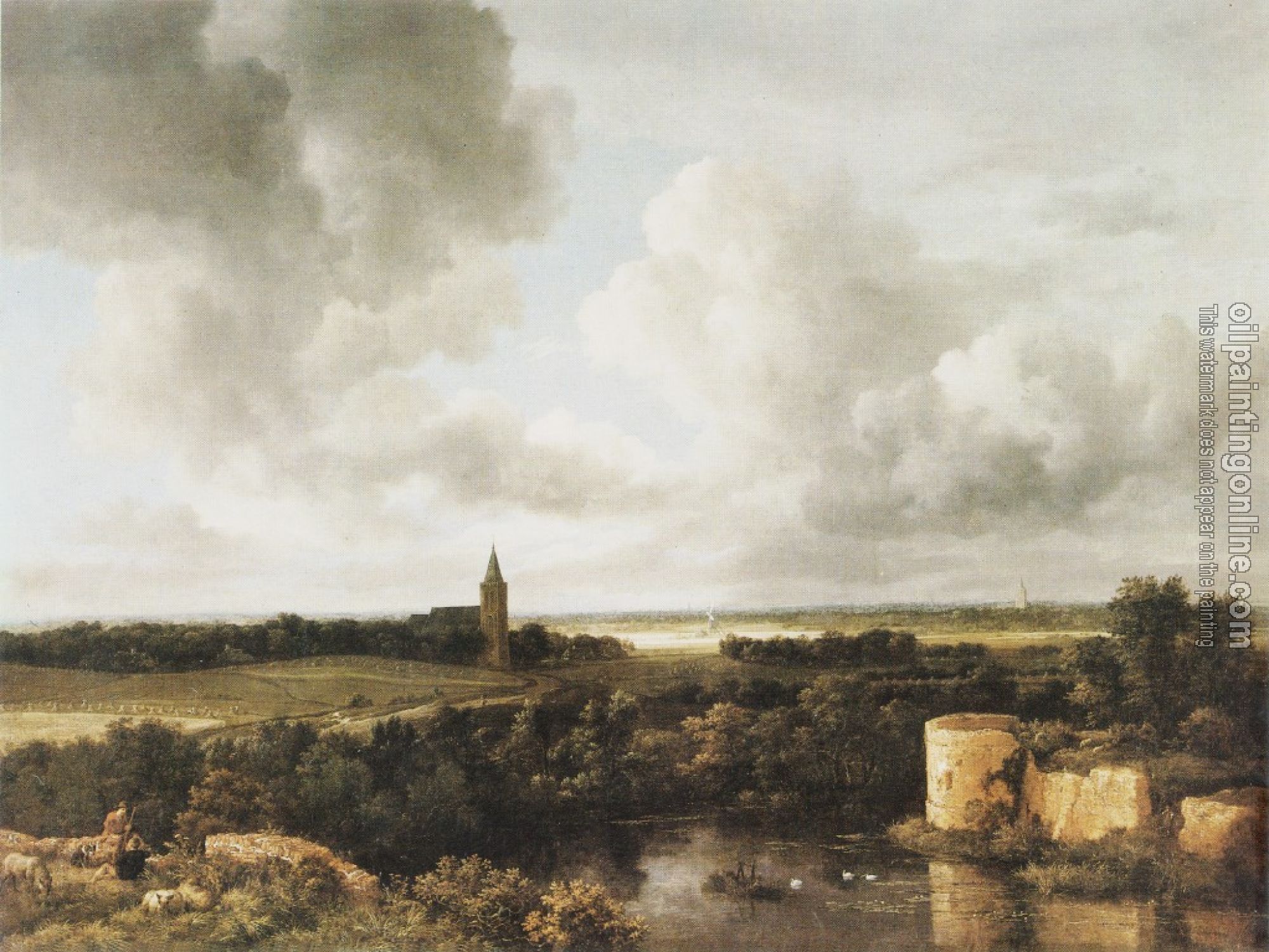 Jacob van Ruisdael - Landsc